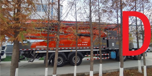 泵車換油完畢，啟動(dòng)自動(dòng)泵送