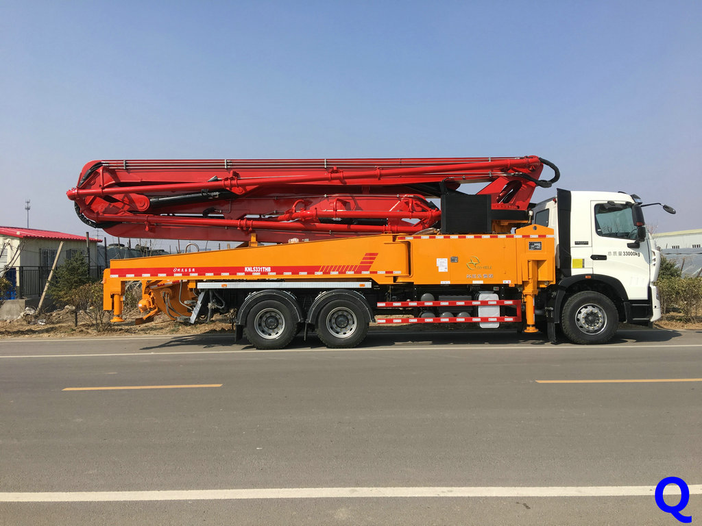 小型混凝土泵車，科尼樂小型泵車，天泵
