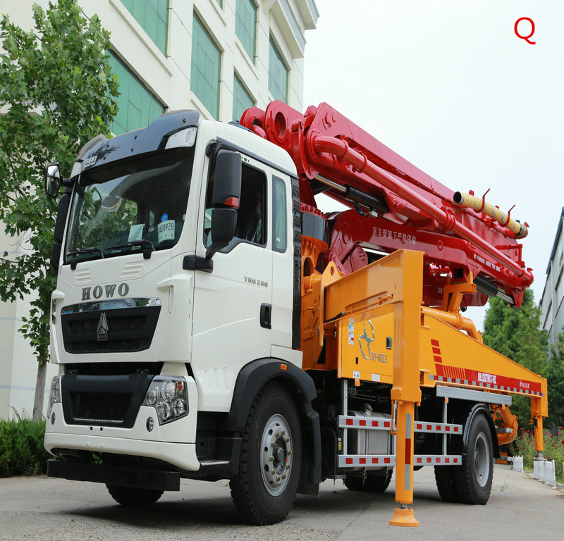 小型混凝土泵車，天泵