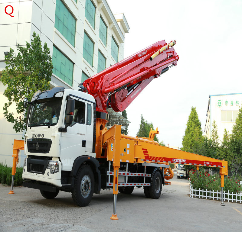 小型混凝土泵車，天泵